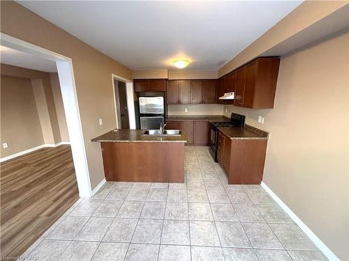3319 Mikalda Road, Burlington, ON - Indoor Photo Showing Kitchen With Double Sink