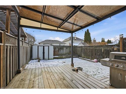 80 Foxborough Drive, Ancaster, ON - Outdoor With Deck Patio Veranda With Exterior