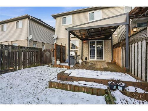 80 Foxborough Drive, Ancaster, ON - Outdoor With Deck Patio Veranda