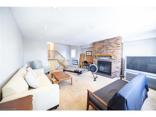 3419 Brett Road, Mississauga, ON - Indoor Photo Showing Other Room With Fireplace