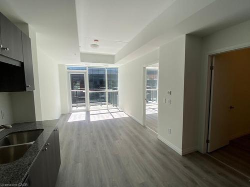 402-108 Garment Street, Kitchener, ON - Indoor Photo Showing Kitchen With Double Sink