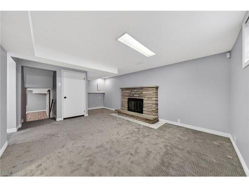 90 Pottruff Road N, Hamilton, ON - Indoor With Fireplace