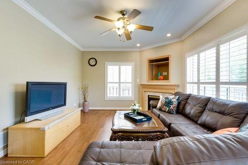 5191 Blue Spruce Avenue, Burlington, ON - Indoor Photo Showing Living Room With Fireplace