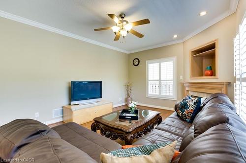 5191 Blue Spruce Avenue, Burlington, ON - Indoor Photo Showing Living Room With Fireplace