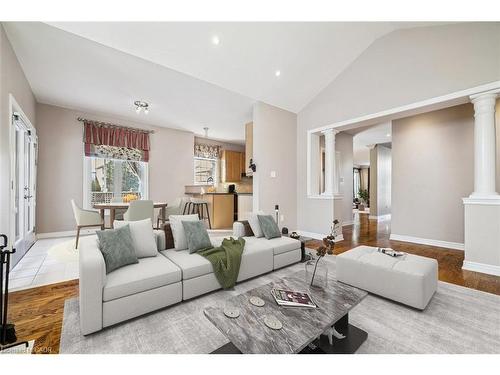 2428 Salcome Drive, Oakville, ON - Indoor Photo Showing Living Room