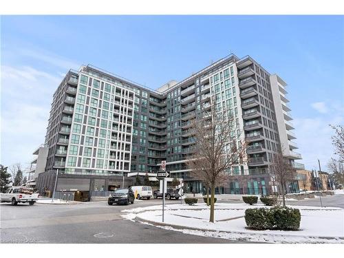 104-80 Esther Lorrie Drive, Toronto, ON - Outdoor With Balcony With Facade