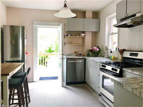 291 Bay Street N, Hamilton, ON - Indoor Photo Showing Kitchen