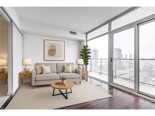 2206-105 The Queensway, Toronto, ON - Indoor Photo Showing Living Room