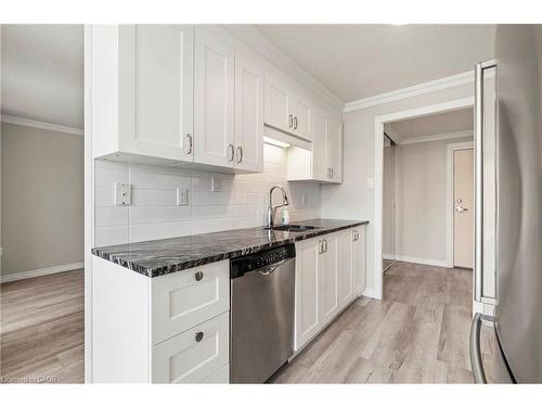 205-200 Jamieson Parkway, Cambridge, ON - Indoor Photo Showing Kitchen With Stainless Steel Kitchen