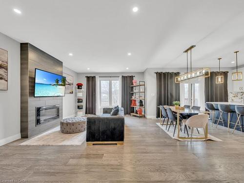 3374 Oriole Drive, London, ON - Indoor Photo Showing Other Room With Fireplace