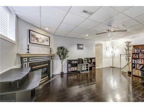 2145 Sandringham Drive, Burlington, ON - Indoor With Fireplace