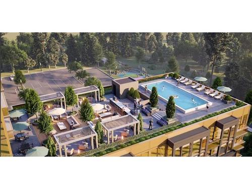 340-2343 Khalsa Gate, Oakville, ON - Outdoor With In Ground Pool