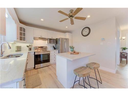 396 Otterbein Road, Kitchener, ON - Indoor Photo Showing Kitchen With Stainless Steel Kitchen With Double Sink With Upgraded Kitchen