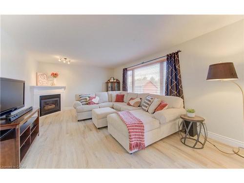 396 Otterbein Road, Kitchener, ON - Indoor Photo Showing Living Room With Fireplace