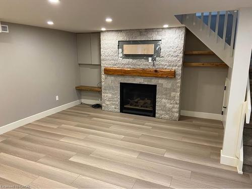 56 Woolwich Street N, Breslau, ON - Indoor With Fireplace
