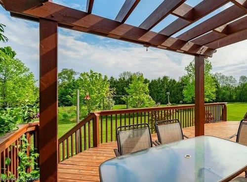 4075 Victoria Road S, Puslinch, ON - Outdoor With Deck Patio Veranda With Exterior