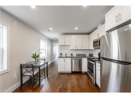 35 Niagara Street, St. Catharines, ON - Indoor Photo Showing Kitchen With Stainless Steel Kitchen
