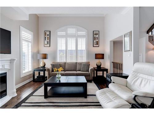 2 Celestial Crescent, Hannon, ON - Indoor Photo Showing Living Room With Fireplace