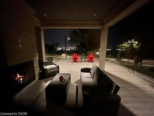 68 Mountain Brow Boulevard, Hamilton, ON - Indoor With Fireplace