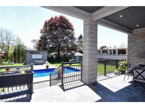 68 Mountain Brow Boulevard, Hamilton, ON - Outdoor With In Ground Pool With Deck Patio Veranda With Exterior