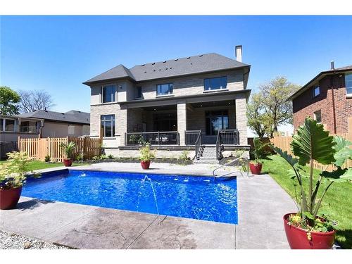 68 Mountain Brow Boulevard, Hamilton, ON - Outdoor With In Ground Pool With Deck Patio Veranda