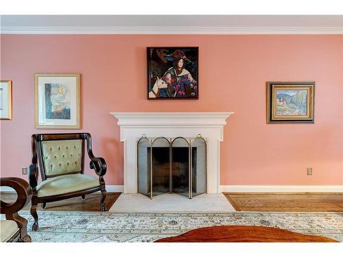 238 Penn Drive, Burlington, ON - Indoor With Fireplace