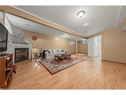 44 Dineen Court, Kitchener, ON - Indoor With Fireplace
