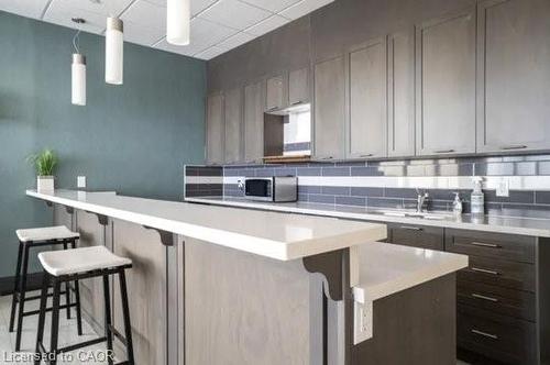 1002-220 Cannon Street E, Hamilton, ON - Indoor Photo Showing Kitchen