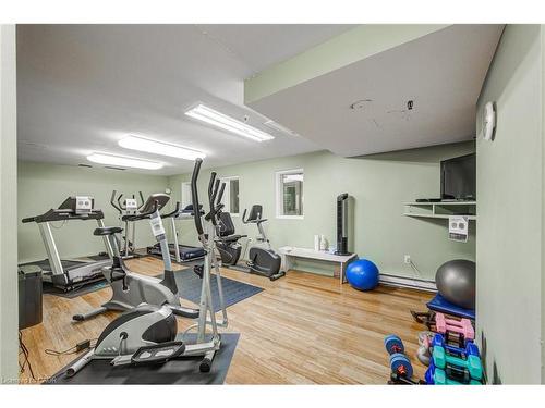 503-1225 North Shore Boulevard E, Burlington, ON - Indoor Photo Showing Gym Room