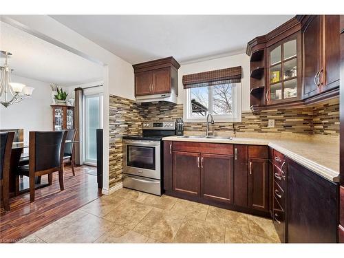 23 Tamvale Crescent, Kitchener, ON - Indoor Photo Showing Kitchen