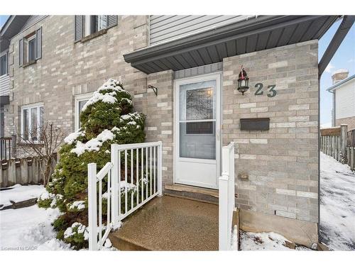 23 Tamvale Crescent, Kitchener, ON - Outdoor With Deck Patio Veranda With Exterior