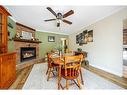 1320 Bunnell Drive, Burlington, ON  - Indoor Photo Showing Dining Room With Fireplace 