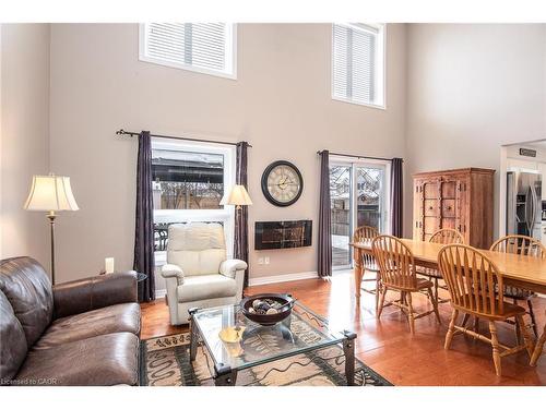 148 Winding Wood Crescent, Kitchener, ON - Indoor Photo Showing Living Room With Fireplace