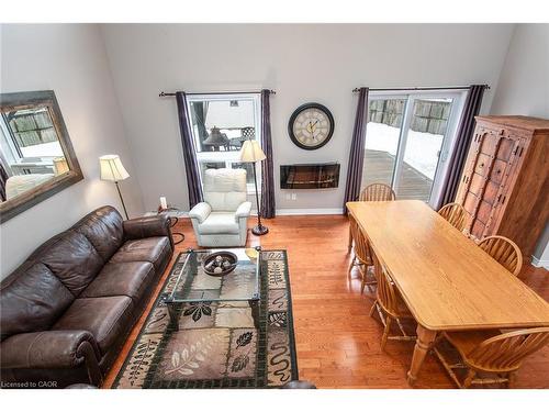 148 Winding Wood Crescent, Kitchener, ON - Indoor Photo Showing Living Room With Fireplace