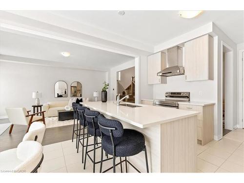 478 Robert Woolner Street, Ayr, ON - Indoor Photo Showing Kitchen With Double Sink