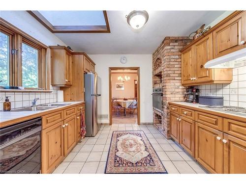 4447 Lakeshore Road, Burlington, ON - Indoor Photo Showing Kitchen With Double Sink