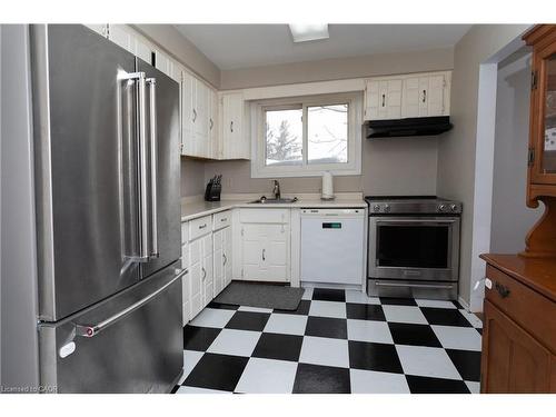124 Dalegrove Drive, Kitchener, ON - Indoor Photo Showing Kitchen With Stainless Steel Kitchen