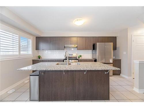 514 Goldenrod Lane, Kitchener, ON - Indoor Photo Showing Kitchen With Double Sink With Upgraded Kitchen