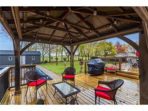 2116 Binbrook Road E, Hamilton, ON - Outdoor With Deck Patio Veranda With Exterior