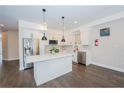 23 Forfar Avenue, Kitchener, ON - Indoor Photo Showing Kitchen With Stainless Steel Kitchen With Upgraded Kitchen