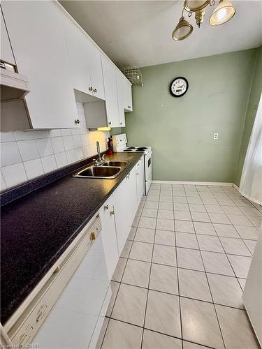 194 East 15Th Street, Hamilton, ON - Indoor Photo Showing Kitchen With Double Sink