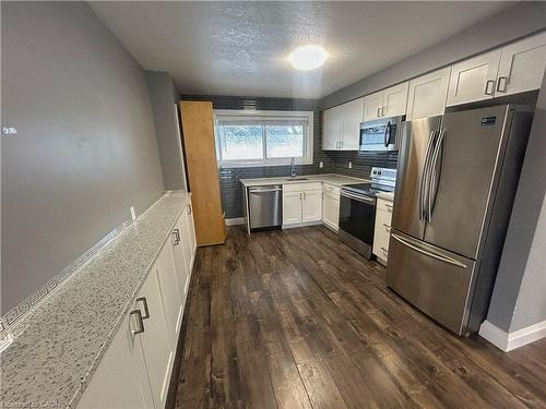 Upper-47 Harber Avenue, Kitchener, ON - Indoor Photo Showing Kitchen