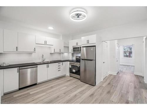 183 Market Street, Hamilton, ON - Indoor Photo Showing Kitchen With Double Sink