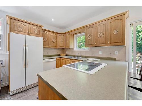 42 Shanley Street, Kitchener, ON - Indoor Photo Showing Kitchen With Double Sink