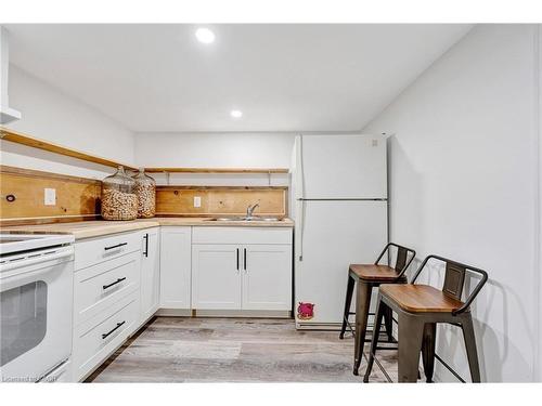 42 Shanley Street, Kitchener, ON - Indoor Photo Showing Kitchen With Double Sink