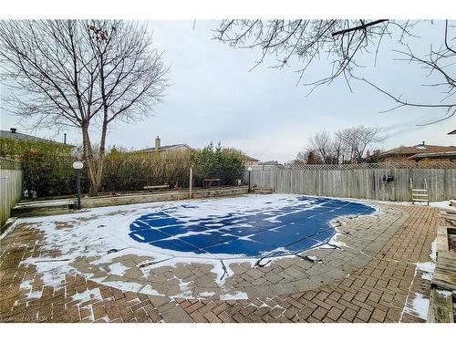801 Syer Drive, Milton, ON - Outdoor With In Ground Pool With Backyard