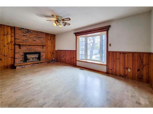 801 Syer Drive, Milton, ON - Indoor Photo Showing Other Room With Fireplace