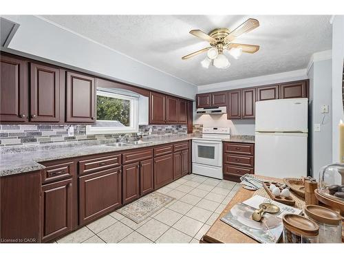 685 Dunn Avenue, Hamilton, ON - Indoor Photo Showing Kitchen With Double Sink