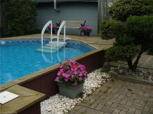 685 Dunn Avenue, Hamilton, ON - Outdoor With In Ground Pool With Deck Patio Veranda