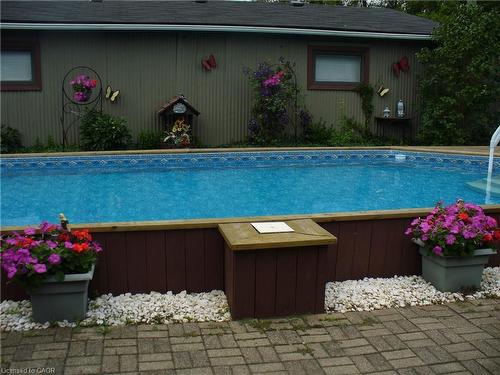 685 Dunn Avenue, Hamilton, ON - Outdoor With In Ground Pool With Backyard